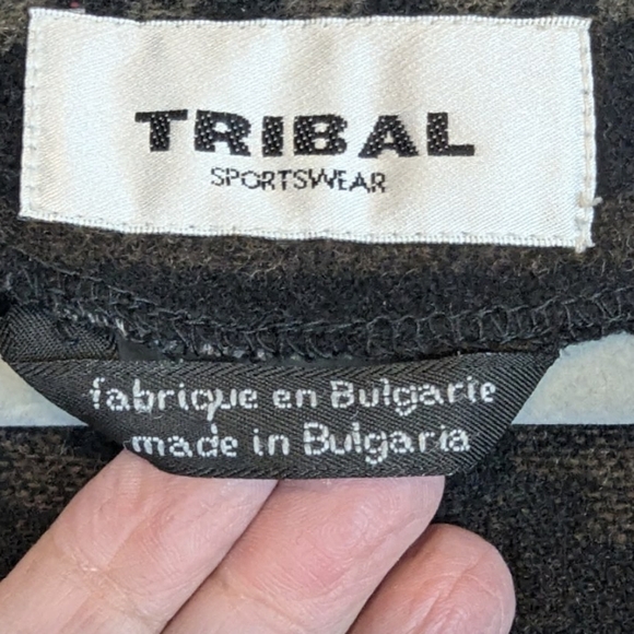 Tribal vest size large Acrylic/polyester/wool blend - Picture 3 of 10